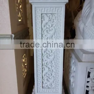 White Pedestal Column thumbnail-1