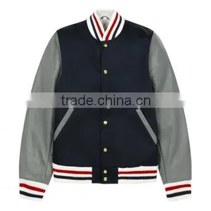 80 / 20% POLY COTTON FLEECE Varsity Jacket,custom 80 / 20% POLY COTTON FLEECE Jacket,bomber 80 / 20% POLY COTTON FLEECE Jacket thumbnail-1