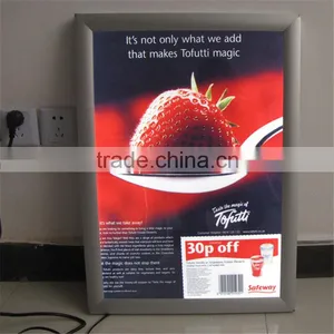 Edgelight AF19 Light Box Clip Type Single Side LED Light Box Made in Shanghai OEM Factory thumbnail-4