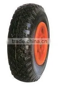 High Quality Light Weight PU Wheelbarrow Wheel thumbnail-1
