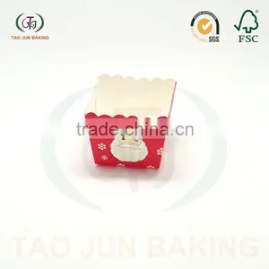 Food Grade Disposable Square Paper Baking Cups for Cakes Tool thumbnail-6
