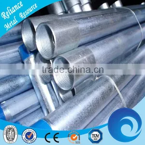 220G/M2 ERW ROUND GALVANIZED STEEL PIPE thumbnail-4