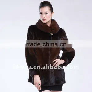 Mink Fur Coat With the Latest Design Style thumbnail-1