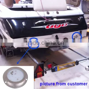316 Stainless Steel Boat Trailer Lights 27W Blue Led Boat Lights Quality Choice thumbnail-4