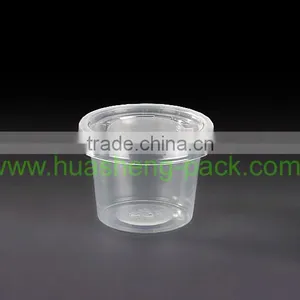 Disposable 10ml30ml60ml pp ps Jelly Cup With Lid Colored Wholesale thumbnail-1