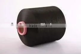30s,32S Spun Polyester Yarn Black Color Made in China thumbnail-1