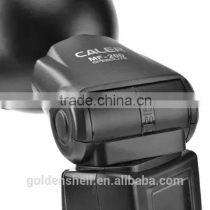 JINBEI CALER Hot Shoe Mount Flash MF-200 Speedlite for Canon LCD Display thumbnail-1