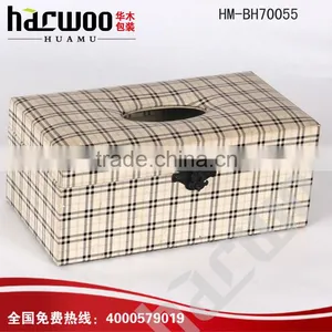 2016 Newest Fashion Car Hotel Paper Leather Tissue Box thumbnail-3