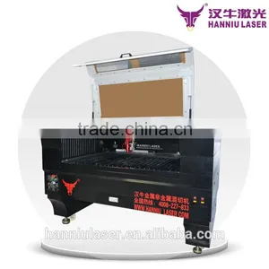 Hot Sale HQ-1390 Co2 Metal & Nonmetal Hybrid Laser Cutting Machine for Paper Price thumbnail-1