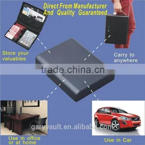 Wholesale - MC500 Microault Combination Mini Car Gun Pistol Portable Security Storage Steel Safe Box (Ipad Box),file Safe thumbnail-1