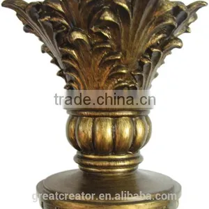 Large Resin Finials Curtain Accessories In China With Matching Wooden Curtain Poles thumbnail-1
