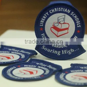 Custom Colorful Woven Patches for School Uniforms thumbnail-4