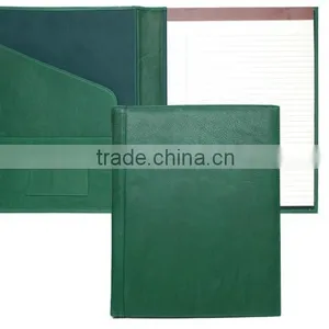 Fashion Color Hardcover A4 Leather Writing Pad Folder thumbnail-1