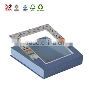Book Shaped Transparent Gift Box With Lid thumbnail-1