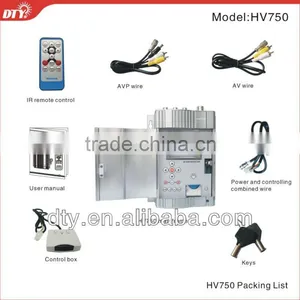 Promotion 1CH 2.5 TFT sd Card Mobile DVR for Bus With Usb , HV750 thumbnail-2