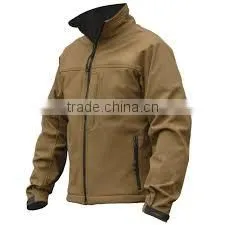 Fleece Lined Army Softshell Jackets Waterproof thumbnail-1