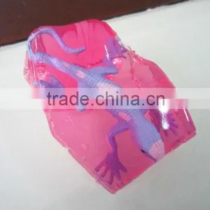 Factory Supplier Wholesale Crystal Coffin Putty With Dinosaur Frog Spider Lizard Alien 24pcs/box a Variety of Colors thumbnail-1