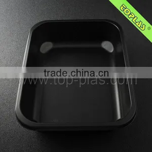 Large Rectangular Plastic Food Plate thumbnail-1