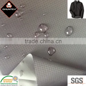 Water Repellent Polyurethane Coated Nylon Fabric for Outdoor Jacket thumbnail-2