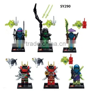 SY290 Kai Jay Zane Cole Ninjiago 6pcs Building Block Sets thumbnail-1
