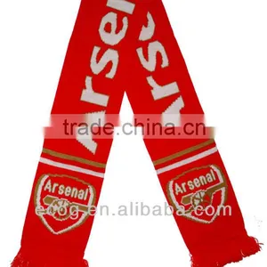 2016 Football Fans Knitting Pattern Snowflake Scarf thumbnail-1