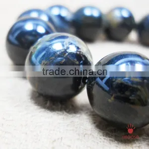 Tiger Eye Blue Stone, Tiger Eye Bracelets , Tiger Eye Stone Bracelet Grade 3A , thumbnail-2