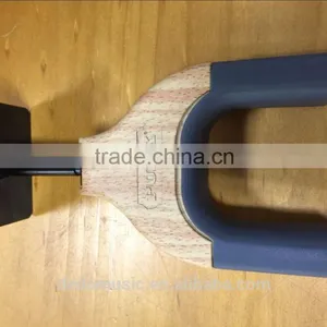 Custom /Stock Long/Short Guitar Hanger / Metal/Wood Music Instrument Wall Hanger In Heart Shape Pasted to Wall thumbnail-6