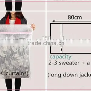 YIWU RODA 100% Polyester Mesh Square White Washing Bag thumbnail-4