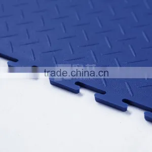 Show Room Junyi Easy Lock Plastic PVC Vinyl Interlocking Flooring Tiles thumbnail-2