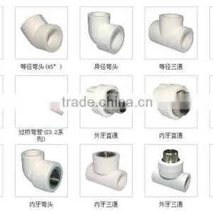 Good Quality Plastic Pipe Fitting / PVC Pipe and Fittings PVC Water Pipe Fitting thumbnail-1