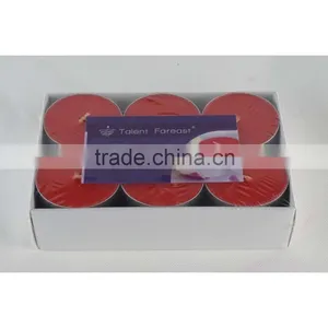 Scented Colored 40g Tealight Candle in Alu Cup thumbnail-1