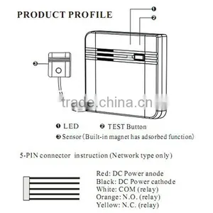 Stand Alone Red LED and Buzzer Sound Water Leakage Detector Price thumbnail-4