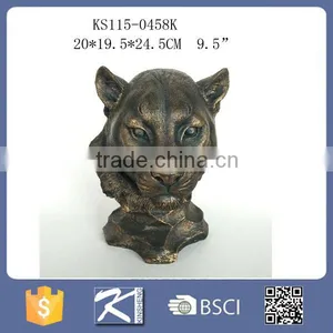 Resin Leopard Statue, Polyresin Decorative Wild Animal, Animal Souvenir thumbnail-1