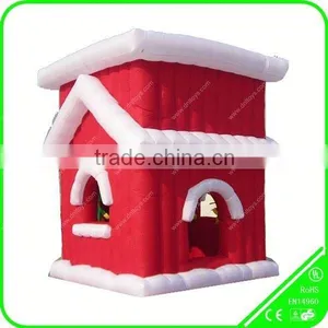 Hot Sale Christmas Decoration With Led Flashing Inflatable Snowman Toy thumbnail-1