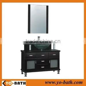 Bathroom Vanities With Wooden Stain Finishes thumbnail-1