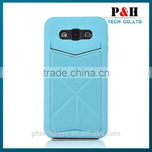 Hot New Products for 2015 Leather Flip Case for Samsung Galaxy e7 Cover thumbnail-1