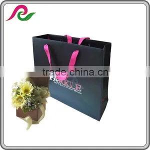 High Quality Bag Recycle Custom Logo Shopping Paper Bag Promotion Bag thumbnail-4