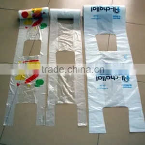 Plastic T-shirt Shopping Bags on Roll Garbage Bags on Roll thumbnail-3