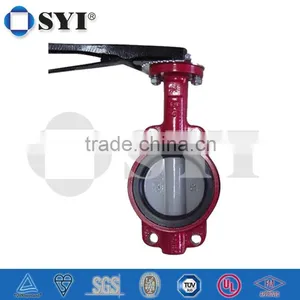 Lever Operated Wafer Type Manual Butterfly Valve thumbnail-1