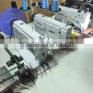 Glod Wheel Juki Three Head Hair Weaving Sewing Machine/hair Making Wig Machine thumbnail-4