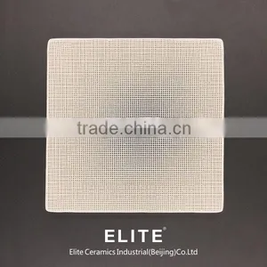 Alumina Muliite Honeycomb Extruded Porous Foam Ceramic Filter Plate for Foundry thumbnail-1