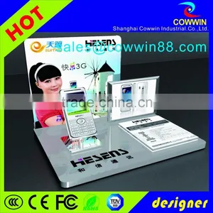 Acrylic Mattress Footer Display, Wall Mounting Acrylic tv Display Stand, Shoe Wall Display thumbnail-3