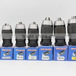Self-tighting Thread Mounted Keyless Drill Chucks thumbnail-6