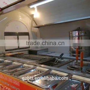Fiber Glass Outdoor Kiosk in Guangzhou With Stainless Steel Working Table thumbnail-3