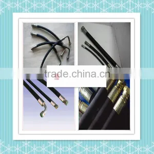 China Leading Factory Hydraulic Hose Rotary Drilling Hose 3/8" thumbnail-1