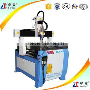Discount Price YASKAWA Servo Motor 4 Axis Metal CNC Router Machine ZK-6090 With DSP Offline Controller 600*900MM thumbnail-1