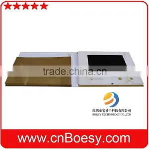 10inch Super Screen Lcd Video Brochure, a Personal Luxury Gift for Friends. thumbnail-3