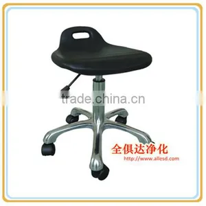 Cleanroom pu Leather Esd Antistatic Office Stool thumbnail-1