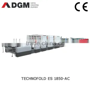 High-Speed Automatic Box Folder Gluer Machine ES-1850-AC thumbnail-1