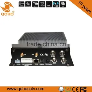H.264 Car Mobile DVR 4-CH HDD/SSD Monitoring Compression MDVR thumbnail-6